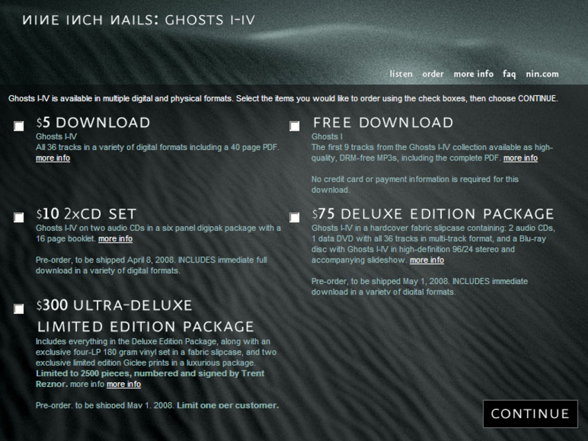 $300 limited edition set or free download? You decide...